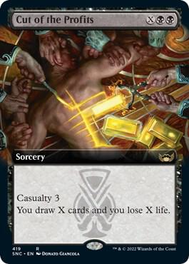 Cut of the Profits (Extended Art) [Streets of New Capenna] 419