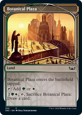 Botanical Plaza (Showcase) [Streets of New Capenna] 350