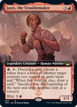 Jaxis, the Troublemaker (Extended Art) [Streets of New Capenna] 425
