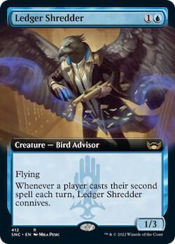Ledger Shredder (Extended Art) [Streets of New Capenna] 412