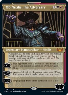 Ob Nixilis, the Adversary (Showcase) [Streets of New Capenna] 348