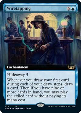 Wiretapping (Extended Art) [Streets of New Capenna] 415