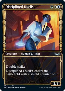 Disciplined Duelist (Showcase) [Streets of New Capenna] 304