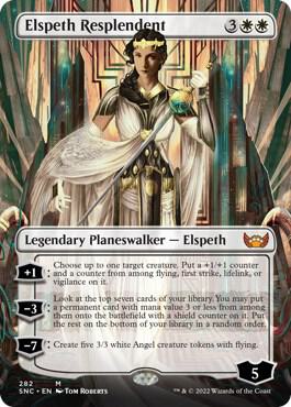Elspeth Resplendent (Borderless) [Streets of New Capenna] 282
