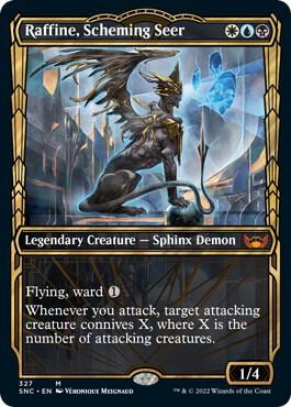 Raffine, Scheming Seer (Showcase) [Streets of New Capenna] 327