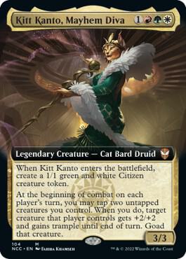 Kitt Kanto, Mayhem Diva (Extended Art) [Commander: Streets of New Capenna] 104