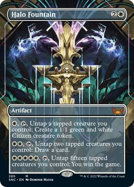 Halo Fountain (Borderless) [Streets of New Capenna] 285