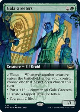 Gala Greeters (Extended Art) [Streets of New Capenna] 431