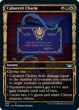 Cabaretti Charm (Showcase) [Streets of New Capenna] 300