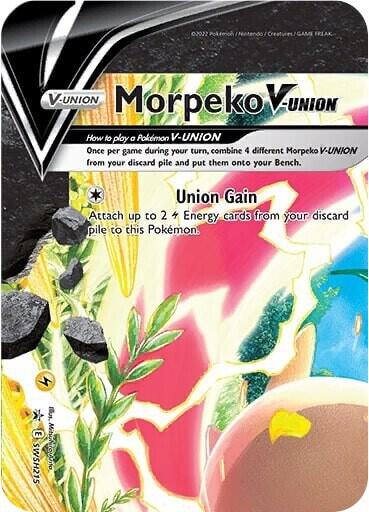 Morpeko V-Union - SWSH215 [SWSH: Sword & Shield Promo Cards] SWSH215