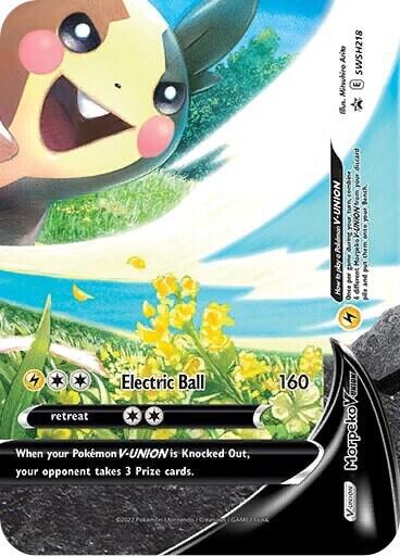 Morpeko V-Union - SWSH218 [SWSH: Sword & Shield Promo Cards] SWSH218