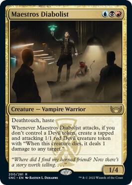 Maestros Diabolist [Streets of New Capenna] 200