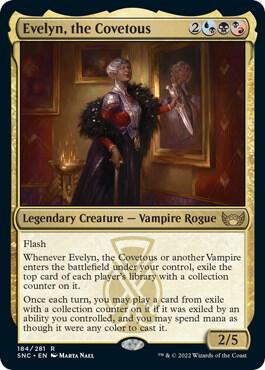 Evelyn, the Covetous [Streets of New Capenna] 184