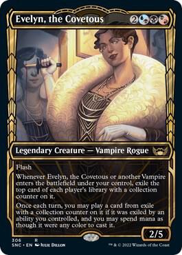 Evelyn, the Covetous (Showcase) [Streets of New Capenna] 306