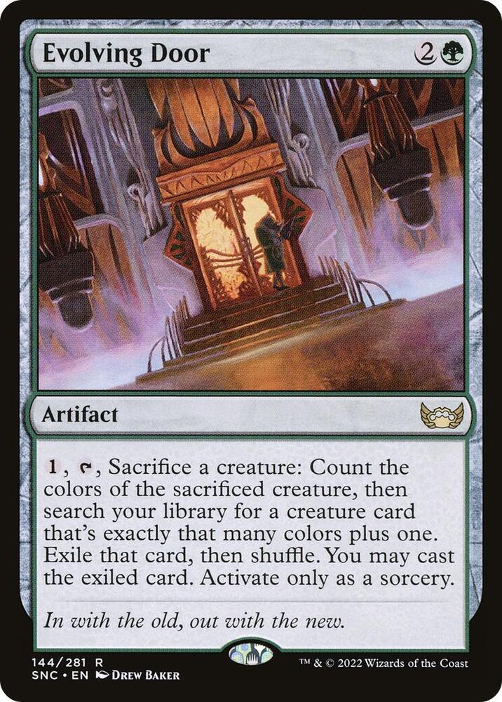 Evolving Door [Streets of New Capenna] 144