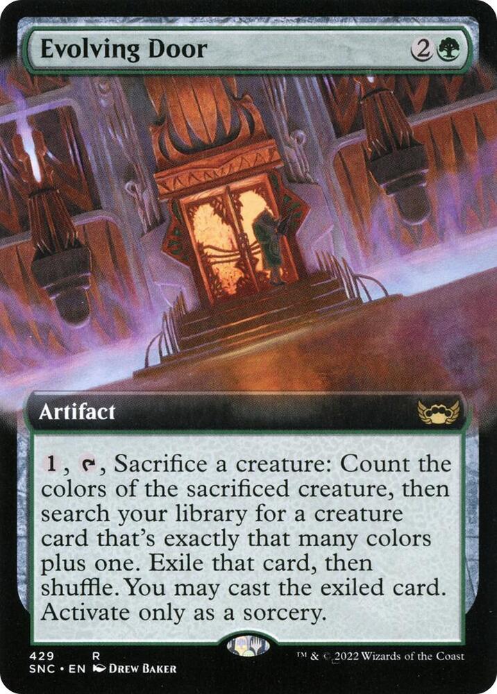 Evolving Door (Extended Art) [Streets of New Capenna] 429
