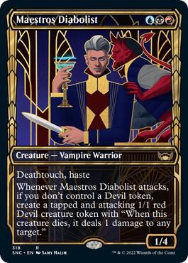 Maestros Diabolist (Showcase) [Streets of New Capenna] 318
