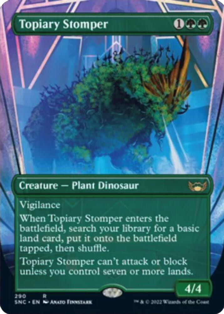 Topiary Stomper (Borderless) [Streets of New Capenna] 290