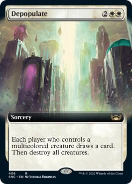 Depopulate (Extended Art) [Streets of New Capenna] 406
