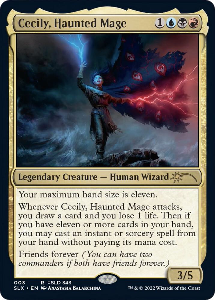 Cecily, Haunted Mage [SLX Cards] 3