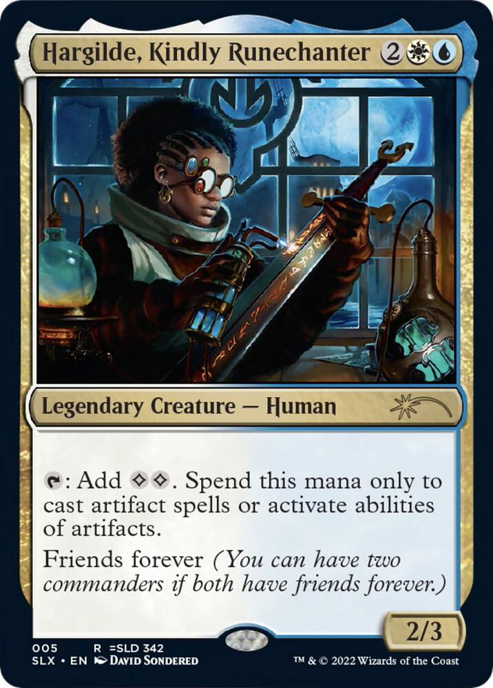 Hargilde, Kindly Runechanter [SLX Cards] 5