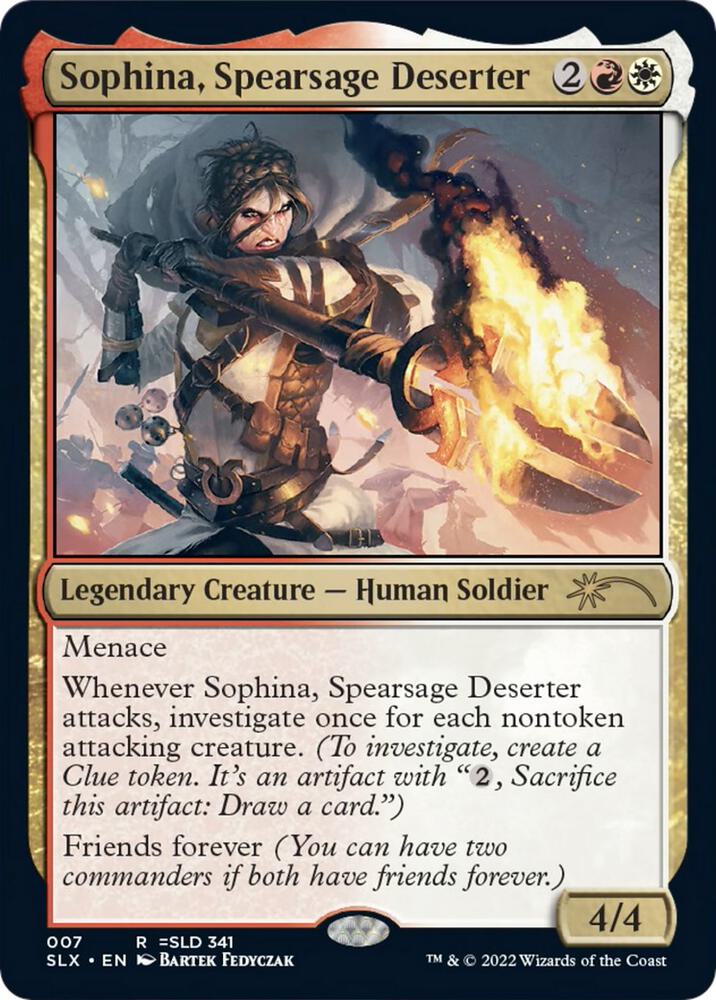 Sophina, Spearsage Deserter [SLX Cards] 7