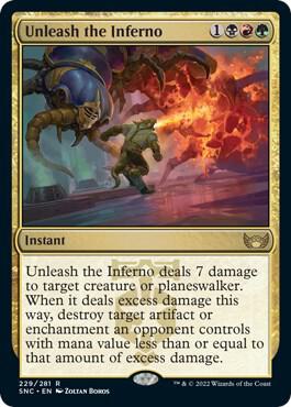 Unleash the Inferno [Streets of New Capenna] 229