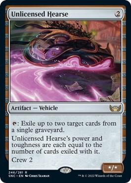 Unlicensed Hearse [Streets of New Capenna] 246