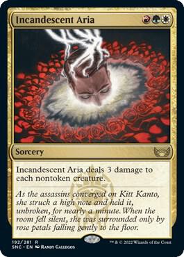 Incandescent Aria [Streets of New Capenna] 192