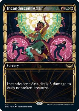Incandescent Aria (Showcase) [Streets of New Capenna] 311