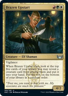 Brazen Upstart [Streets of New Capenna] 169