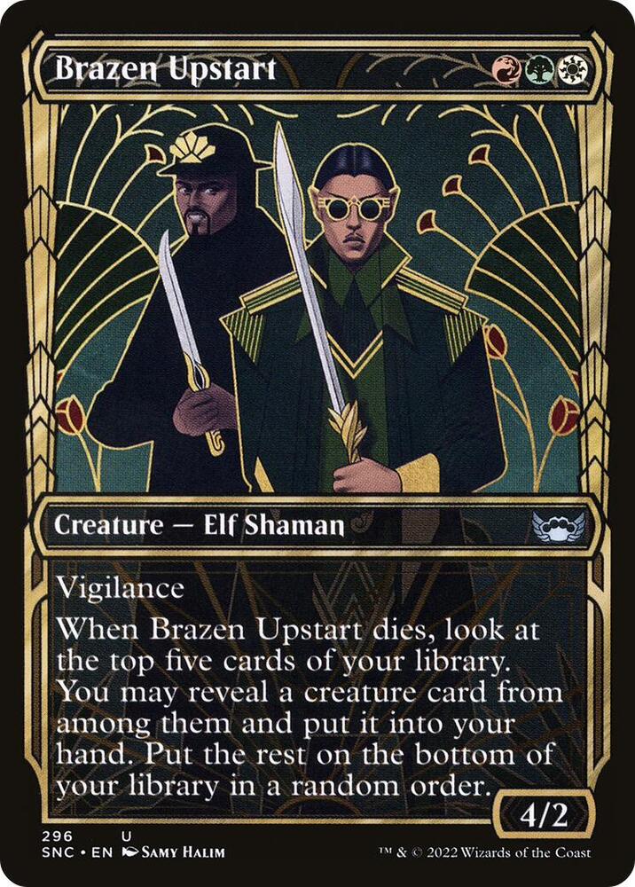 Brazen Upstart (Showcase) [Streets of New Capenna] 296