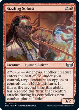 Sizzling Soloist [Streets of New Capenna] 123