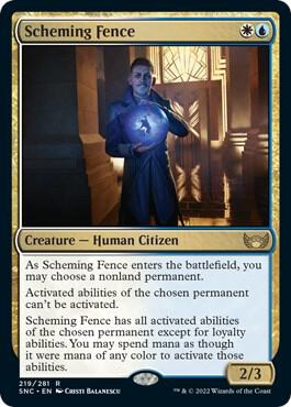 Scheming Fence [Streets of New Capenna] 219