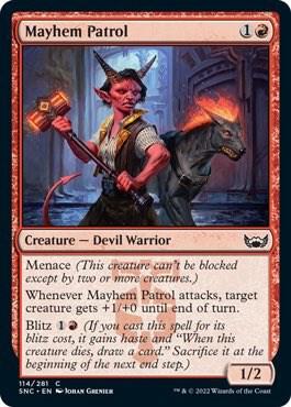 Mayhem Patrol [Streets of New Capenna] 114