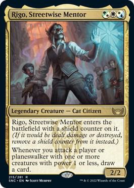 Rigo, Streetwise Mentor [Streets of New Capenna] 215
