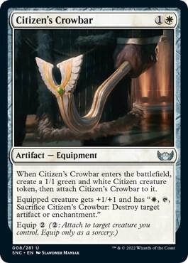 Citizen's Crowbar [Streets of New Capenna] 8