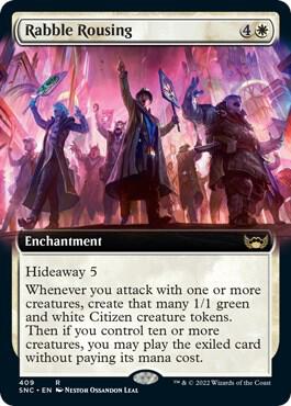 Rabble Rousing (Extended Art) [Streets of New Capenna] 409