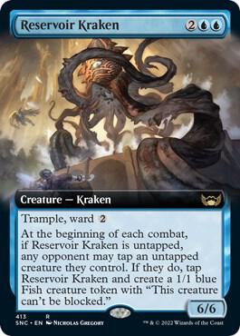 Reservoir Kraken (Extended Art) [Streets of New Capenna] 413