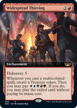 Widespread Thieving (Extended Art) [Streets of New Capenna] 428