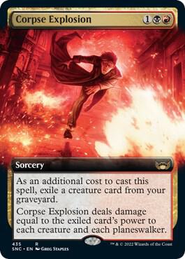 Corpse Explosion (Extended Art) [Streets of New Capenna] 435
