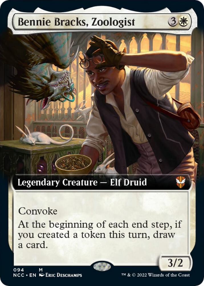 Bennie Bracks, Zoologist (Extended Art) [Commander: Streets of New Capenna] 94