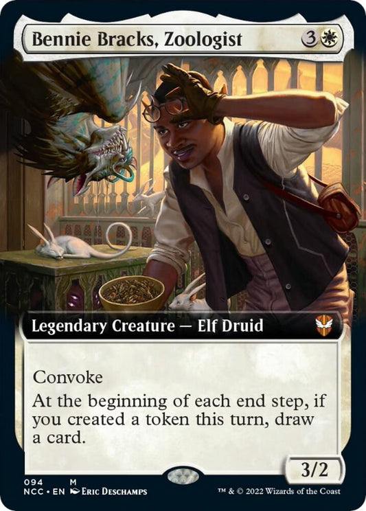Bennie Bracks, Zoologist (Extended Art) [Commander: Streets of New Capenna] 94