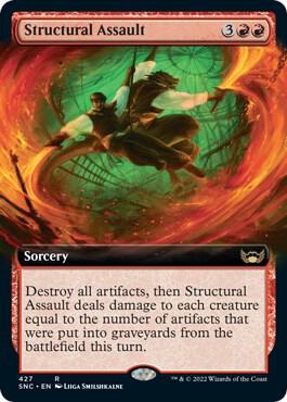 Structural Assault (Extended Art) [Streets of New Capenna] 427