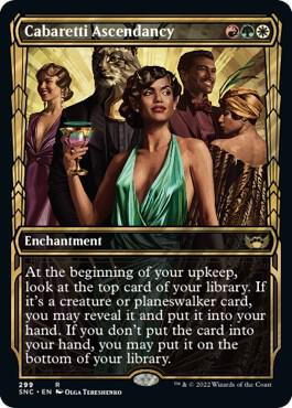 Cabaretti Ascendancy (Showcase) [Streets of New Capenna] 299