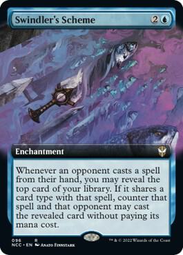 Swindler's Scheme (Extended Art) [Commander: Streets of New Capenna] 96