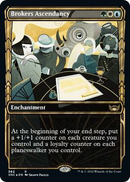 Brokers Ascendancy (Gilded Foil) [Streets of New Capenna] 362