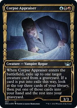 Corpse Appraiser (Gilded Foil) [Streets of New Capenna] 367