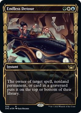 Endless Detour (Gilded Foil) [Streets of New Capenna] 370
