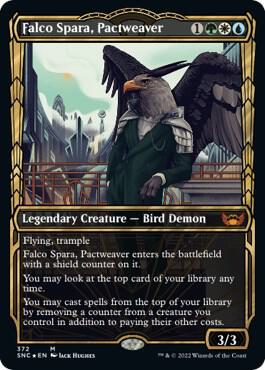 Falco Spara, Pactweaver (Gilded Foil) [Streets of New Capenna] 372